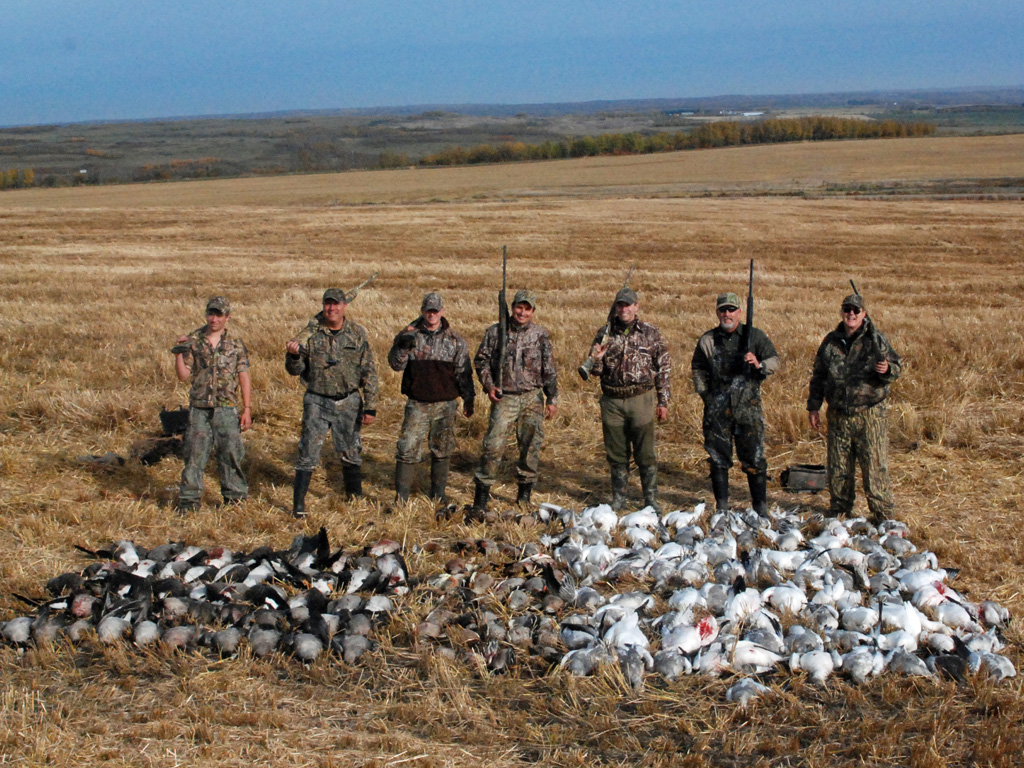 waterfowl hunting Saskatchewan Canada