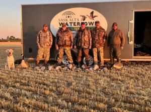 Guided waterfowl hunting in Alberta Canada