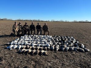 Guided waterfowl hunting group in Alberta Canada